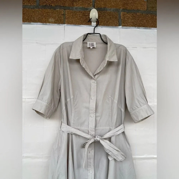 A SHIRT THING SUZANNE PARACHUTE - SAND LARGE - Picture 8 of 17